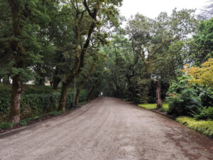 Paseo de la Herradura en el parque da Alameda