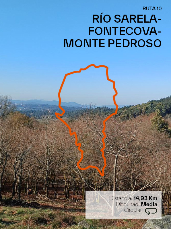 RUTA 10 Río Sarela – Monte Fontecova – Monte Pedroso