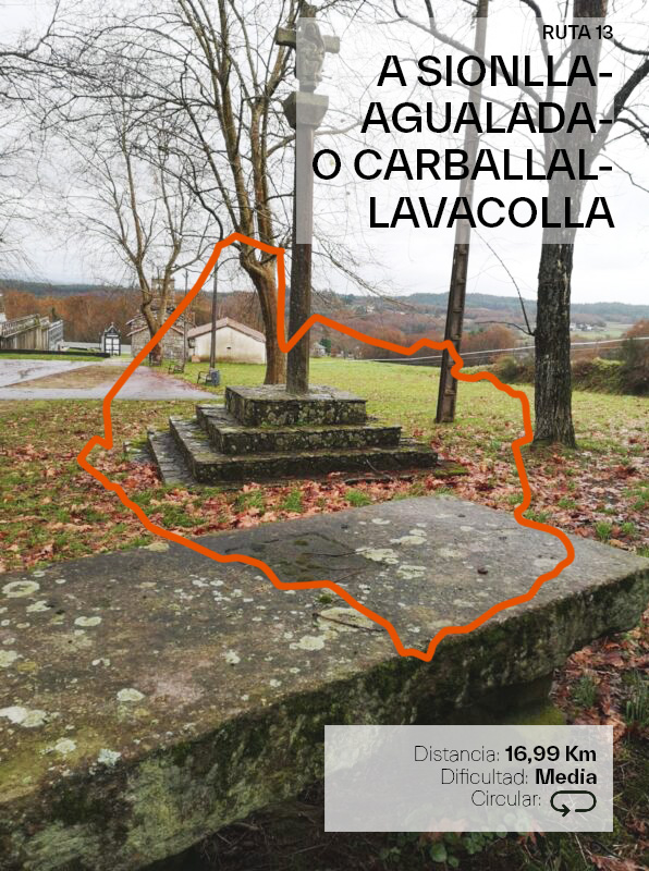 RUTA 13 A Sionlla – Agualada – O Carballal – Lavacolla