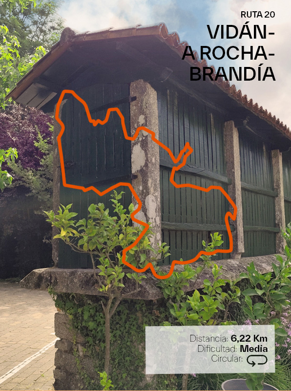 RUTA 20 Vidán – A Rocha – Brandía