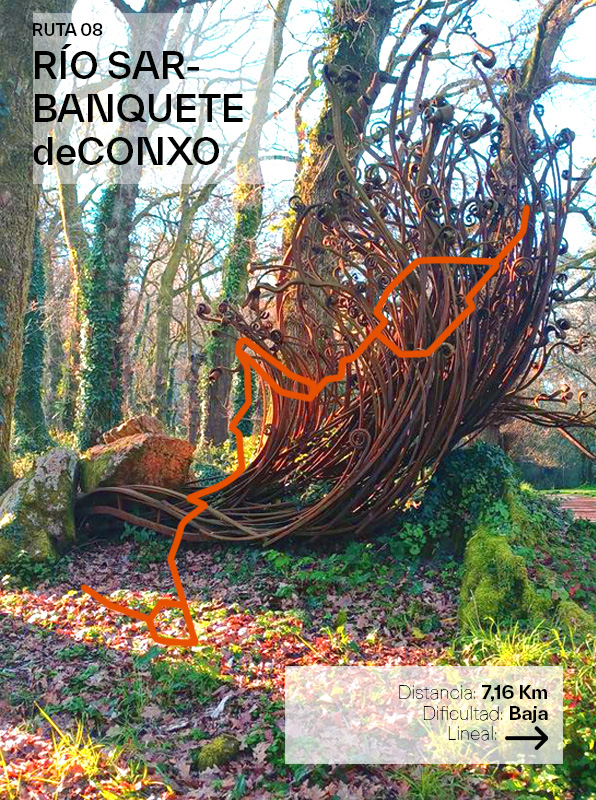 RUTA 8 Río Sar – Parque del Banquete de Conxo